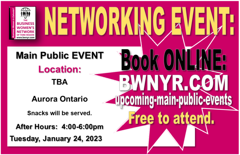 NETWORKING EVENTS